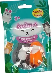 Набір колекційних іграшок-антистрес Солодка парочка Monster Gum mochi squishy SK25002 Різнокольоровий shop (2000999917202)