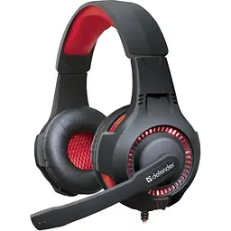 Гарнітура Defender Warhead G-450 Red-Black (64146) (6358195)