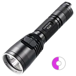 Тактичний ліхтар-хамелеон Nitecore CU6 з білим та ультрафіолетовим світлом (13 режимів)