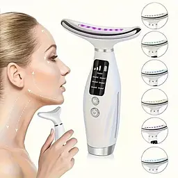 Масажер для обличчя ліфтинг  Neck Beauty 2294  акумуляторний  7 режимів роботи - мініатюра 2