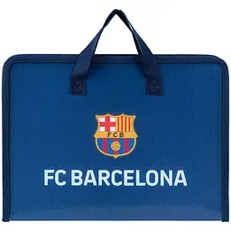 Портфель пластиковий А4, на блискавці FC Barcelona BC25-202 Kite