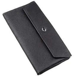 Незвичайний жіночий клатч ST Leather 18842 чорний