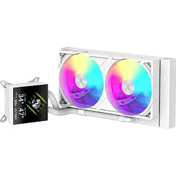 СВО GameMax Glacier 240 LCD White (GLACIER 240 LCD WH)