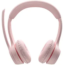 Гарнітура Logitech Zone 300 Wireless Bluetooth Headset Rose (981-001412) - мініатюра 5