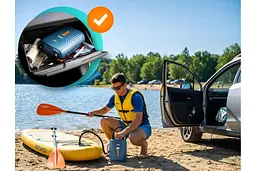 Насос електричний для надувного човна SUP Neo-Sport NS-713 (171300) - мініатюра 9