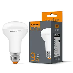 LED-лампа Videx R63e 9W E27 4100K (24142-000)