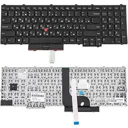 Клавіатура для ноутбука LENOVO (ThinkPad: P50 P70) rus чорний