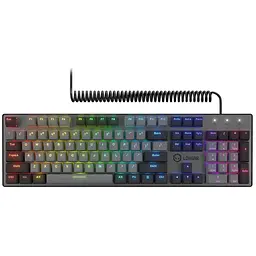 Клавіатура Lorgar Azar 514 RGB USB UA Black (LRG-GK514B-UA)