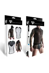 Чоловіча футболка з рукавами Regnes Fetish Planet L (чорний) - мініатюра 7