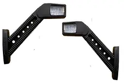 Габаритні вогні LED для вантажівок Рожки 12/24V / косий 18 см / Червоний-Білий-Жовтий 2 шт. (Л 092)