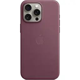 Чохол Apple FineWoven Case with MagSafe для iPhone 15 Pro Max Mulberry (MT4X3ZM/A) [92923]