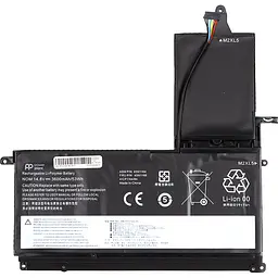 Акумулятор для ноутбуків Lenovo ThinkPad S5 S530 (45N1166) 14.8V 3600 mAh