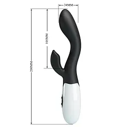 Вібратор PRETTY LOVE Brighty black, 30 функцій PRETTY LOVE BI-014174-A3 101940 - мініатюра 3