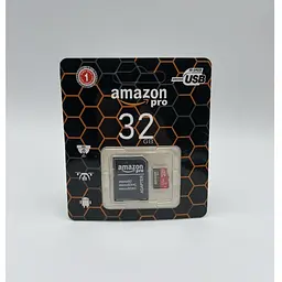 Високошвидкісна картка пам'яті на 32 GB micro SD class 10 з кишенею AMAZON Pro