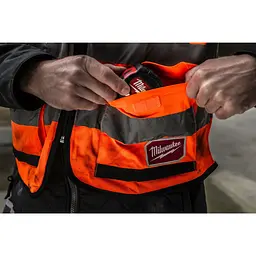 Жилет помаранчевий PREMIUM MILWAUKEE, сигнального забарвлення (L / XL) - мініатюра 7