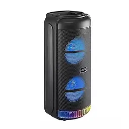 Портативна Bluetooth колонка TMG RX-8228 8" RGB валіза з караоке 2400 mAh 20W Black - мініатюра 3
