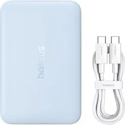 Зовнішній акумулятор Baseus EnerFill Ultra Mini 10000mAh 22.5W Blue (P1008210E313-00) [152263] - мініатюра 4