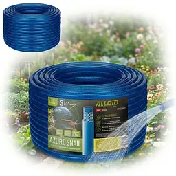 Шланг армований Alloid 3-х шаровий AZURE SNAIL 3/4" 19 мм 50м (WH-67655)