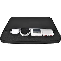 Сумка для ноутбука WiWU Minimalist Laptop Sleeve 15.6/16` Black (6936686411394) [102107] - мініатюра 5