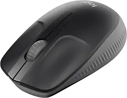 Миша Logitech M190 Full-Size Wireless Mouse charcoal (910-005905) - мініатюра 3
