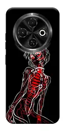 TPU чохол Demsky Rei skeleton для TECNO Spark 30C