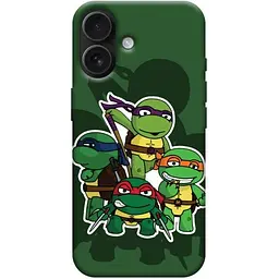 Чохол Demsky Green turtles для Apple iPhone 17 (6.3)