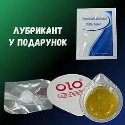 Презерватив з вусиками Olo Kirin Dragon 1 шт. + Кулька + Лубрикант 4.5 г (ROZ6501053518) - мініатюра 3