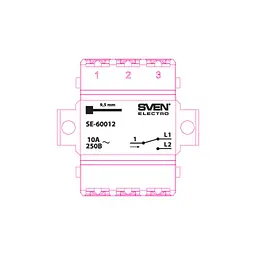 Перемикач Sven SE-60012 white (7100035) - мініатюра 4