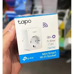 Мережевий фільтр TP-Link Tapo P100 Wi-Fi 1-pack розумна смарт розетка білий - мініатюра 3