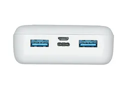 Зовнішній акумулятор Power Bank RIVACASE VA2572 20000 mAh швидке заряджання QC PD Білий - мініатюра 6