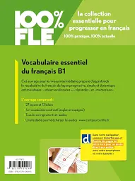 100% FLE B1 Vocabulaire essentiel du français Livre + didierfle.app - мініатюра 2