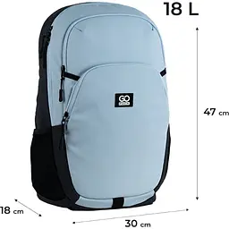 Рюкзак GoPack Education Teens 185 блакитний (GO25-185L-4) - мініатюра 3
