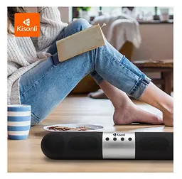 Компьютерная колонка Kisonli LED906 Bluetooth, 10W, 1200mAh, саундбар для ПК и ноутбука - мініатюра 4