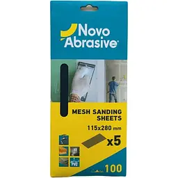 Сітка абразивна NovoAbrasive P100 5шт