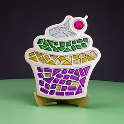 Скляна мозаїка Mosaaro Кекс (MA1006) - мініатюра 2