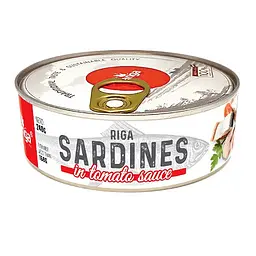 Сардини Banga Riga Sardines in tomato sause 240 г