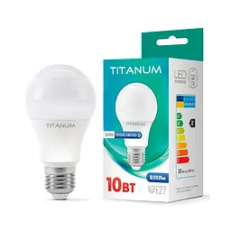 Лампочка TITANUM A60 10W E27 3000K (TLA6010273) - мініатюра 2