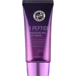 Сонцезахисний крем Enough 8 Peptide Sensation Pro Sun Cream із пептидами 50 мл - мініатюра 2