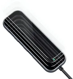 Мультіпортовий адаптер USB Хаб Baseus Multi-functional HUB 3USB3.0/HD4K/PD Gray CAHUB-BZ0G - мініатюра 4