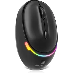 Мишка REAL-EL RM-440W Wireless/Bluetooth Black (EL123200045) - мініатюра 5