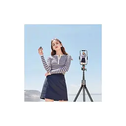 Штатив RTAKO C03 Octopus Extendable Tripod Selfie Stick (with Detachable Phone Holder) Black (6942063212416) - мініатюра 5