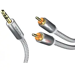 Интерфейсный кабель Mini Jack—2xRCA Inakustik Premium 3m - мініатюра 2
