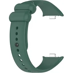 Силіконовий ремінець BeCover для Xiaomi Mi Smart Band 8 Pro Dark Green (710211) - мініатюра 2