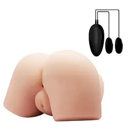 Реалістичний мастурбатор Crazy Bull Vagina and Anal (тілесний)