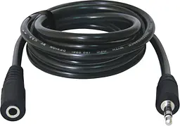 Кабель Defender JACK02-05 JACK M-JACK F, 1.5м, пакет (87511) (6337033) - мініатюра 3