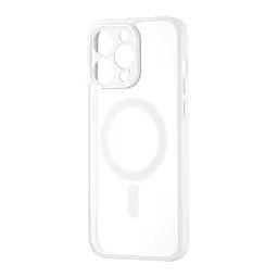Чохол Color Edge with MagSafe (Protected Camera) iPhone 15 Pro Max White
