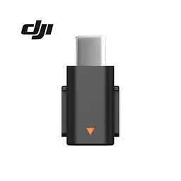 Адаптер-перехідник для мікрофону DJI Mic Mini Type-C, Чорний (CP.RN.00000429.01C) - мініатюра 2