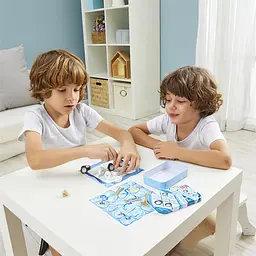 Настільна гра Hape Хрестики-нулики Змії та сходи 2 в 1 (E0478) - мініатюра 2