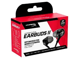 Наушники с микрофоном HyperX Cloud Earbuds II Black (70N24AA) - миниатюра 6