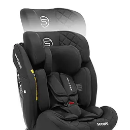 Автокрісло Sesttino Secure Pro 0-36 кг Black - мініатюра 10
